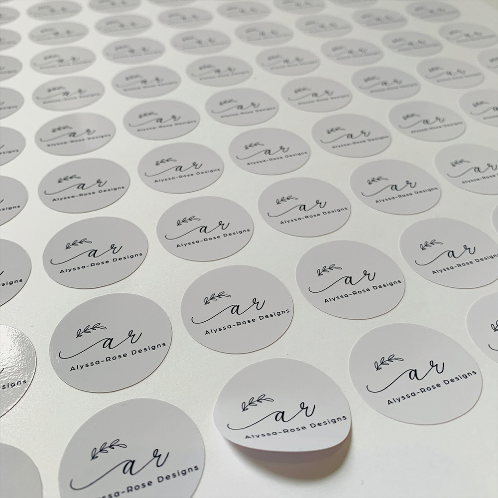 Adhesivos papel con termolaminado