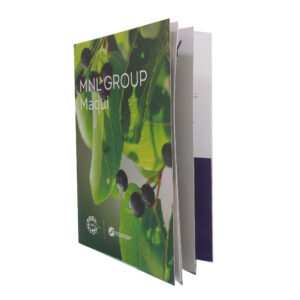 Catálogo digital corchete al lomo